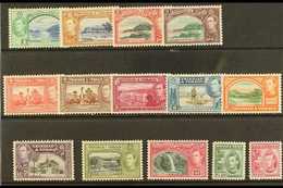 1938-44 Pictorial Definitive Set, SG 246/56, Fine Mint (14 Stamps) For More Images, Please Visit Http://www.sandafayre.c - Trindad & Tobago (...-1961)