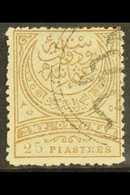 1886 25pi Pale Grey Brown, SG 112, Very Fine Used. For More Images, Please Visit Http://www.sandafayre.com/itemdetails.a - Andere & Zonder Classificatie