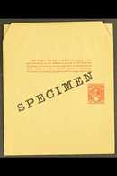 POSTAL STATIONERY 1899 1a Carmine On Buff Wrapper, H&G 6, Fine Unused With "SPECIMEN" Overprint. For More Images, Please - Zanzibar (...-1963)
