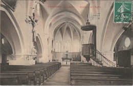 ESBARRES   COTE D'OR  21  CPA  INTERIEUR DE  L'EGLISE - Andere & Zonder Classificatie