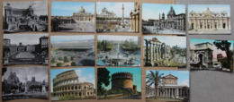 Rome (Latium, Italie), Lot De 14 CP - Colecciones & Lotes