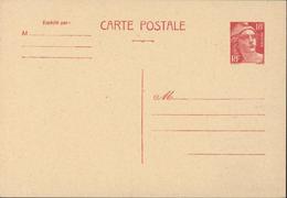 Entier 18 Fr Marianne Gandon Carmin Storch P234 P1  148x100 Carton Chamois - Standard Postcards & Stamped On Demand (before 1995)