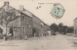 LONGEAULT   COTE D'OR  21  CPA ROUTE NATIONALE - Other & Unclassified