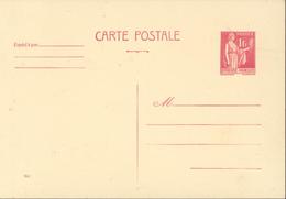 Entier CP Neuf 1 Fr Rose Date 846 Carton Crème Storch G1 - Standard Postcards & Stamped On Demand (before 1995)