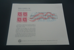150 -  Souvenir Card 1985 - Milcopex '85 - John Philip Soussa  - Non -normalised Shipment - Recordatorios