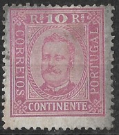Portugal – 1892 King Carlos 10 Réis - Unused Stamps