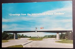 Canada - Entrance Gates To The Peace Gardens. Boissevain, Manitoba - Andere & Zonder Classificatie