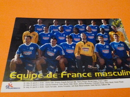 Equipe De France Masculine De Handball  Photo Stadium - Handball