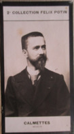 ► Albert-Léon-Charles Calmette Né à Nice Médecin Bactériologiste Inventeur Du BCG -  Collection Photo Felix POTIN 1908 - Félix Potin