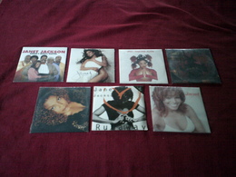 JANET  JACKSON  °  COLLECTION DE 7 CD SINGLE DE COLLECTION - Colecciones Completas