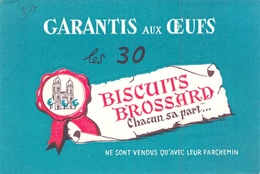 Ancien Buvard Collection GARANTIS AUX OEUFS LES 30 BROSSARDS BISCUITS - Sucreries & Gâteaux