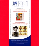 Nuovo - VATICANO - 2019 - Bollettino Ufficiale - Circolo S. Pietro - Rembrandt Van Rijn - BF 12 - Covers & Documents
