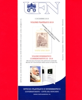 Nuovo - VATICANO - 2019 - Bollettino Ufficiale - Volume Filatelico 2019 - Volume Numismatico III 2018 - BFN 05 - Cartas & Documentos