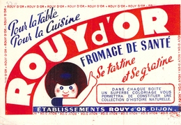 Ancien Buvard Collection FROMAGE  DE SANTE ROUY D OR DIJON - Produits Laitiers