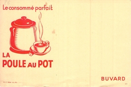 Ancien Buvard Collection LE CONSOMME PARFAIT LA POULE AU POT - Alimentare