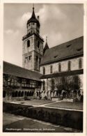 CPA AK Feuchtwangen - Klostergarten M. Stiftskirche GERMANY (962532) - Feuchtwangen