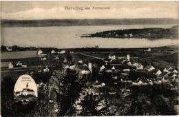 CPA AK Herrsching Am Ammersee - Panorama - Kloster Andechs GERMANY (962540) - Herrsching