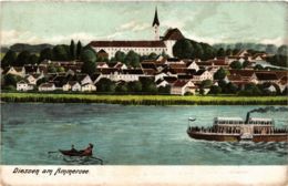 CPA AK Diessen Am Ammersee - Totalansicht Mit Dampfer GERMANY (962629) - Diessen