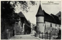 CPA AK Amberg - Stadtmauerpartie U. Ob. Muhlgasse GERMANY (962871) - Amberg