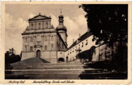 CPA AK Amberg - Mariahilfberg - Kirche Mit Kloster GERMANY (962915) - Amberg