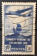 FRANCE 1936 - Canceled - YT 320 - Conquête Aérienne De L'Atlantique Sud - 1.50F - Gebraucht