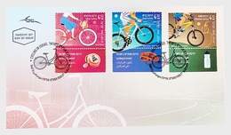 Israël - Postfris / MNH - FDC Fietsen In Israel 2019 - Ungebraucht (mit Tabs)