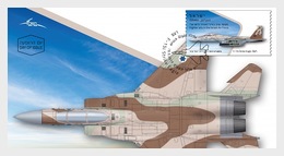 Israël - Postfris / MNH - FDC Gevechtsvliegtuig F-51 Strike Eagle 2019 - Ungebraucht (mit Tabs)