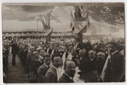 Carte Photo 13 AIX En PROVENCE Par Henry ELY Grand Banquet Uniquement Des Hommes (voir Ref 230615613, Mêmes Arbres) - Aix En Provence