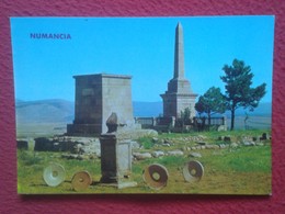 POSTAL POST CARD SORIA NUMANCIA Nº 908 MOLINOS CELTÍBEROS OBELISCO, EDICIONES PARÍS, CELTIBERIAN MILLS OBELISK.......VER - Soria