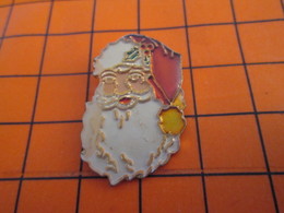 520 Pin's Pins / Beau Et Rare  / THEME NOEL : TETE De PERE NOEL - Christmas