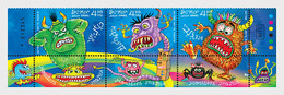 Israël - Postfris / MNH - Complete Set Monsters 2019 - Ungebraucht (mit Tabs)