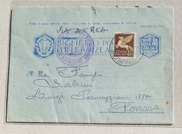 Biglietto Postale Per Le Forze Armate Da P.M.61 Div.Fanteria Brennero (Grecia) Per Ferrara - 18/03/1943 - Marcophilie (Avions)