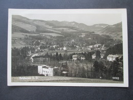 3. Reich Ostmark 1941 Echtfoto AK Reichenau Niederdonau Panorama Mit Sonderstempel Und Feldpoststempel Frei Durch Ablösu - Lettres & Documents