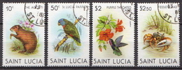 St. Lucia Used Set And SS - Unclassified