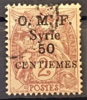 SYRIE 1920 - Canceled - YT 49 - O.M.F. 50c - Usados