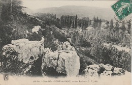 PONT DE PANY    COTE D'OR  21  CPA VUE DES ROCHES - Autres & Non Classés