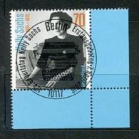 GERMANY  Mi.Nr. 3230 125. Geburtstag Von Nelly Sachs  - ESST Berlin - Eckrand Unten Rechts  - Used - Usati