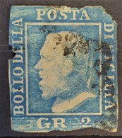 SICILY 1859 - Canceled - Sc# 13 - 2g - Sicilia