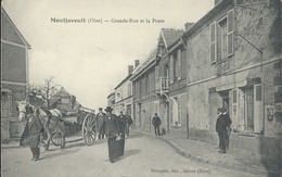 Montjavoult  Grande Rue Et Poste - Montjavoult