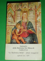 LATTE Allatta"Madonna Bella"Santuario Dei MIRACOLI,CANTU',Como/retro "Rosa Autunnale"Domenico Giuliotti/santino - Devotion Images