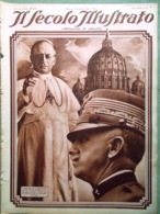 Il Secolo Illustrato 7 Dicembre 1929 Quirinale Vaticano Mago Eugenio Pilotta Pio - Sonstige