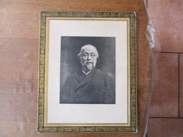 PORTRAIT DE H. TAINE  PAR L.BONNAT  30cm/23cm AVEC ENTOURAGE 35cm/28cm - Sonstige
