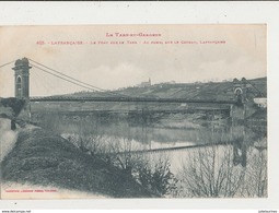 82 LAFRANCAISE LE PONT SUR LE TARN AU FOND SUR LE COTEAU LAFRANCAISE CPA BON ETAT - Lafrancaise