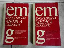 Enciclopedia Medica Garzanti 2 Volumi 2° Edizione Stampa 1976 - Medecine, Biology, Chemistry