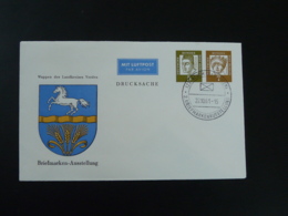 Entier Postal Stationery Briefmarken Ausstellung Achim Allemagne Germany 1961 - Privatumschläge - Gebraucht