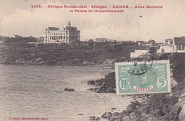 Afrique Occidentale . SENEGAL. DAKAR. Anse Bernard Et Palais Du Gouvernement - Senegal