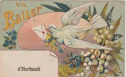 Loir Et  Cher :  HERBAULT , Un  Baiser , Oiseau - Herbault