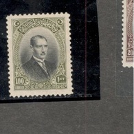 TURKEY1926:Michel855mh*full,original Gum Cat.Value (as Nh*)300Euros($330) - Neufs