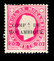 ! ! Mozambique Company - 1892 D. Luis 20 R - Af. 03c - MH - Mozambique