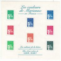 France // Blocs & Feuillet // 2001 // Les Couleurs De Marianne En France, Bloc-feuillet Neuf ** MNH No.42 - Ungebraucht